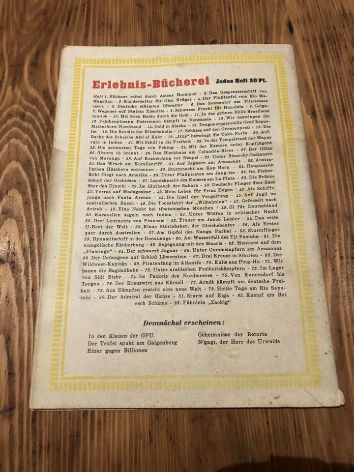 Kampf um Bet esch-Schäms. Erlebnis-Bücherei Heft 82. in Neuensalz