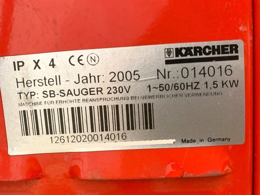 Kärcher SB-Sauger mit Münzautomat Staubsauger Absauger 230V 46104 in Dinslaken