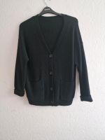 Damen Strickjacke Cardigan Schwarz mit Knöpfe Niedersachsen - Delmenhorst Vorschau