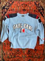 Karl Kani Strickpullover Hellblau Köln - Porz Vorschau