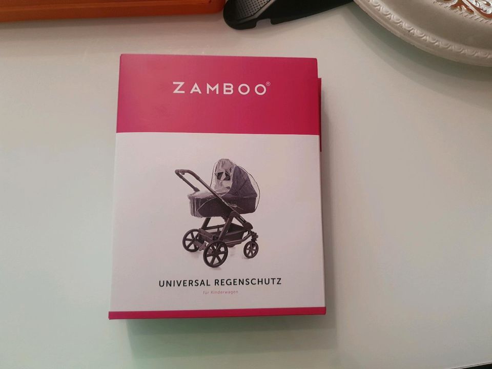 Zamboo Universal Regenschutz Kinderwagen in Mörfelden-Walldorf