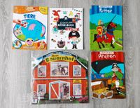 Sticker buch Malbuch für Kinder Bauernhof Piraten Ritter Rätsel Bayern - Hochstadt am Main Vorschau