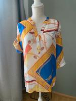 Italy maritime Bluse Viskose Cotton Seide S/ M ♥️ Berlin - Steglitz Vorschau