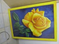 Wandbild mit Rose, 112 x 80 cm Hessen - Schlüchtern Vorschau