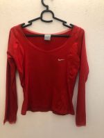 Nike Shirt, langarm, rot, Gr. M Hessen - Schöffengrund Vorschau