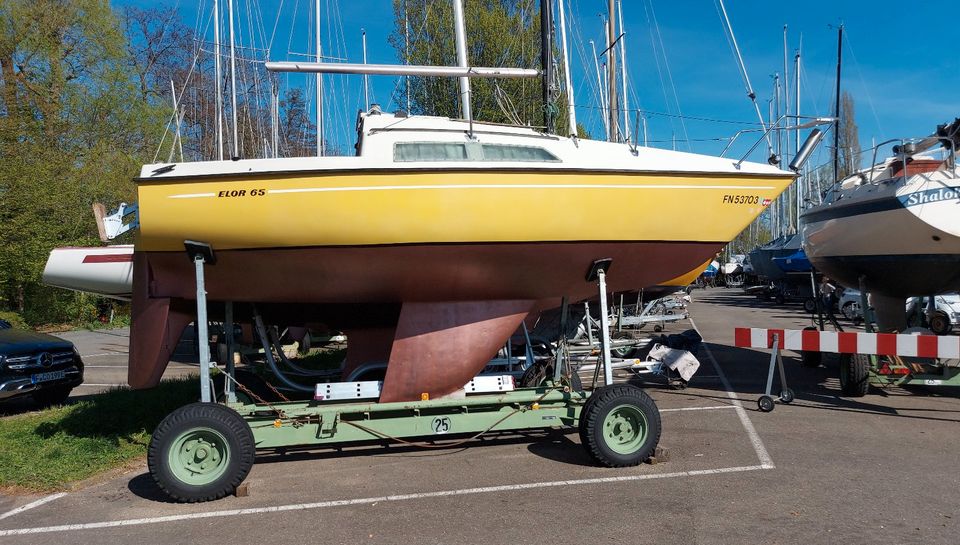 Segelboot Elor 65 in Überlingen