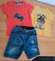 Jungen Paket Gr. 74 & 74/80 S.Oliver Jeans kurz + 2 T-Shirts Baden-Württemberg - Waibstadt Vorschau