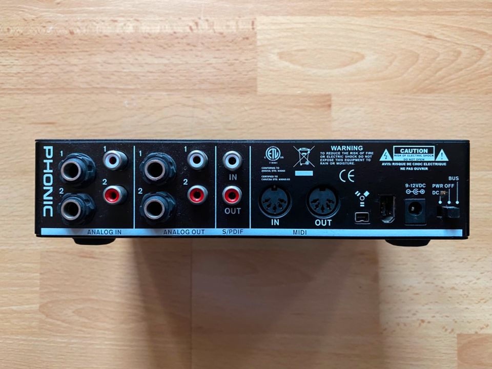 Phonic FireFly 302 Plus - 2 Kanal Soundinterface in Frankfurt am Main