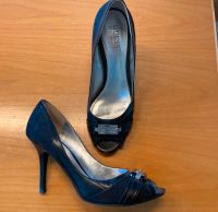 Sommerparty: Schwarze Peeptoes von GUESS, Gr. 39, 10 cm Bayern - Baunach Vorschau