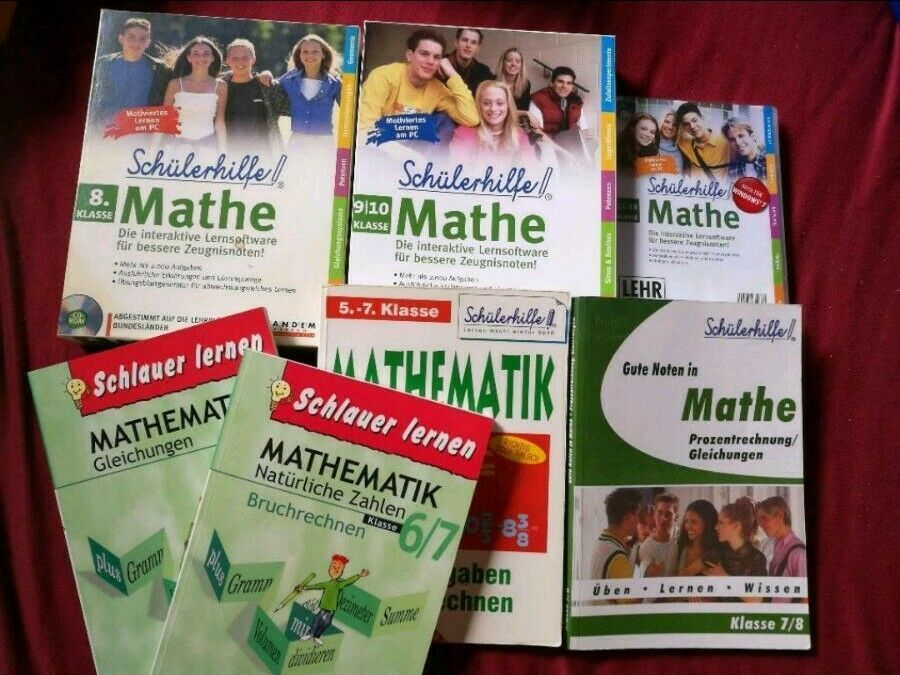 Mathematik, Mathe, Nachhilfe, Schülerhilfe, Bücher, Hefte, CDs in Malsfeld