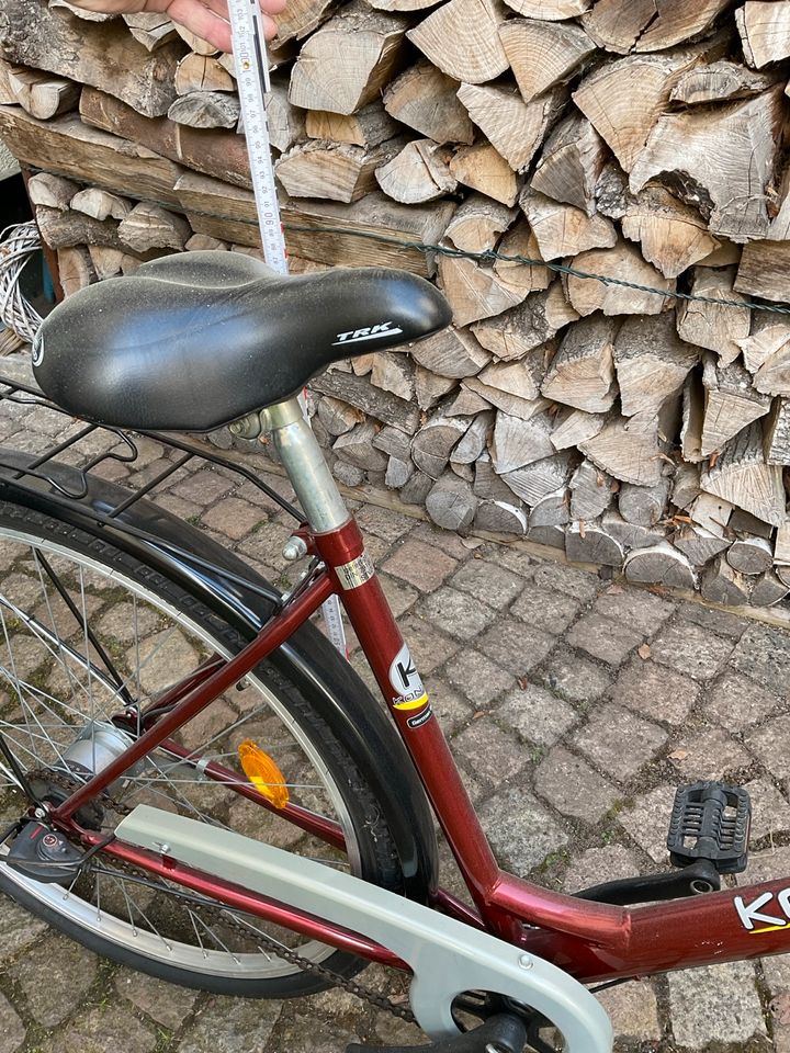 Fahrrad Damenrad Konsul City-Line 6 Gang 28“ rot in Zwickau