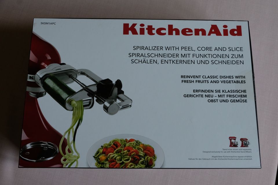 Kitchenaid Spiralschneider  inkl. Versand in Krumbach Schwaben