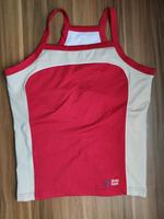 Sport Top Damen Tchibo rot-beige 36/38 Niedersachsen - Schweringen Vorschau