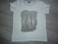 Street One Shirt T-Shirt Beige Aufdruck Gr. 42 Nordrhein-Westfalen - Gevelsberg Vorschau