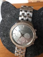 DKNY Uhr Armbanduhr Chronograph mit Strasssteinchen OVP Hessen - Breuna Vorschau