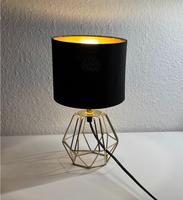 NACHTTISCH LAMPE | Tischlampe | Lampe | Licht | Gold Schwarz Niedersachsen - Cloppenburg Vorschau