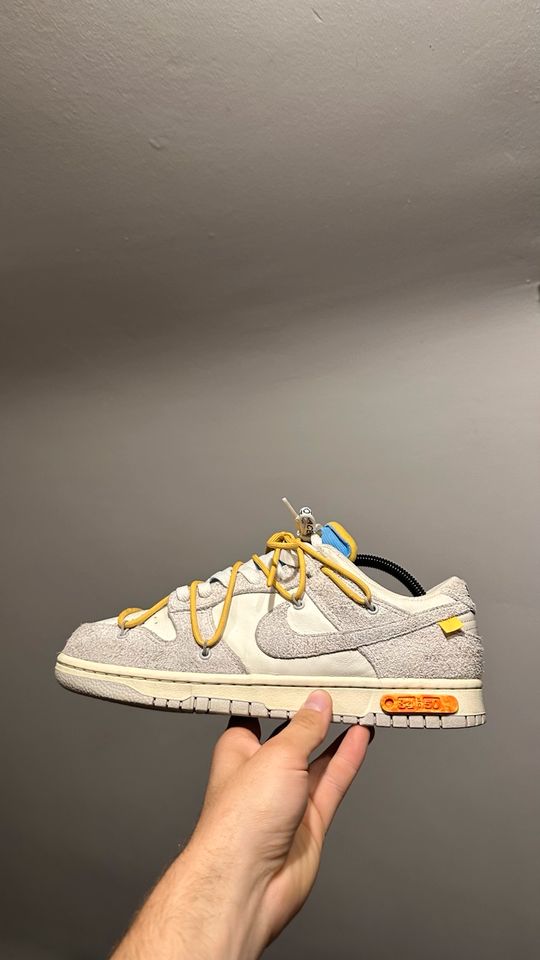 Off White dunk lot 34 / Größe 43 (Jordan 1, 3, 4, Yeezy) in Adelsdorf