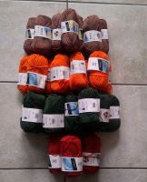 33 x 50g Wolle, Comfort mit anti-pilling+Ameta, braun-orange-grün Nordrhein-Westfalen - Lünen Vorschau