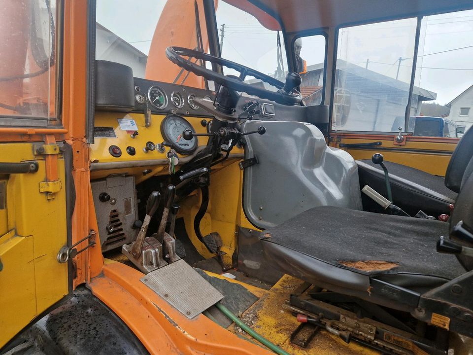 Verkaufe Unimog 406 cabrio schneefräße in Günzburg