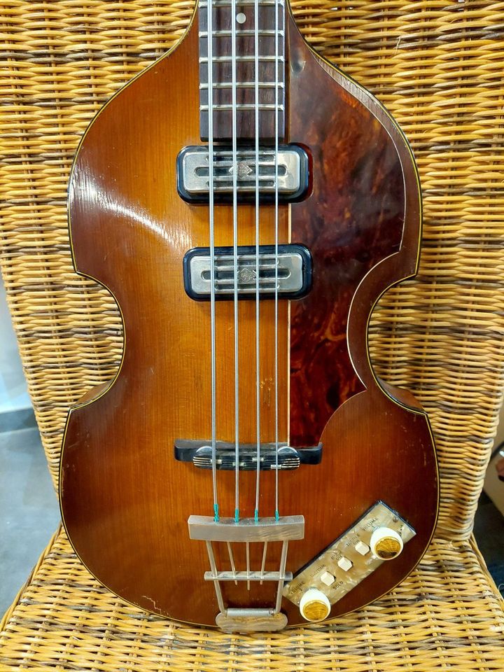 Real Vintage 1960 Höfner*Hofner*Hoefner* bass*made in Germany in Köln