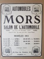 Automobiles MORS Paris BENEDICTINE Liqueur L'Illustration 1910 Baden-Württemberg - Leonberg Vorschau