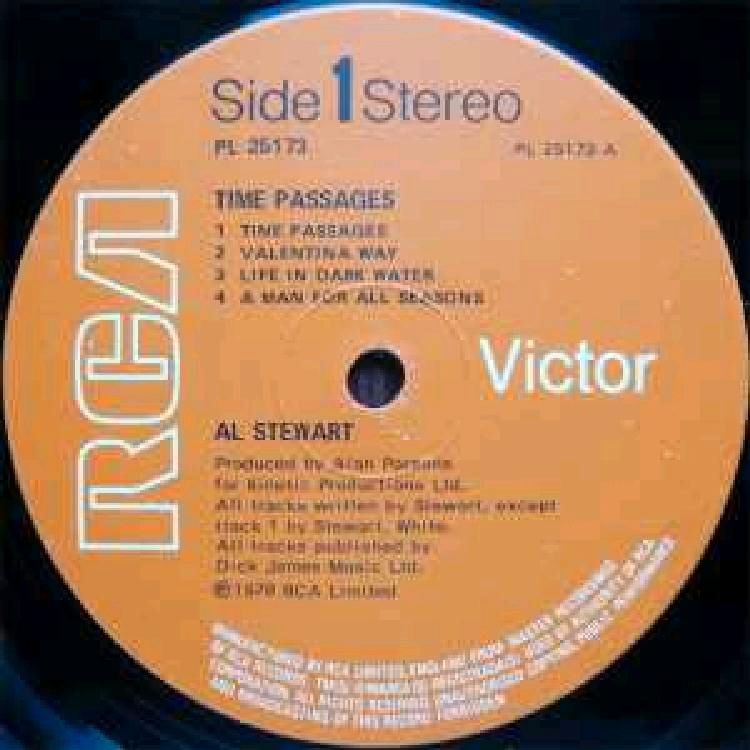 Al Stewart ‎– Time Passages Vinyl Schallplatten LPs in Sayda