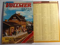 VOLLMER Katalog mit Preisliste 1987/88 Spur HO + N + Z Leipzig - Leipzig, Zentrum-Südost Vorschau