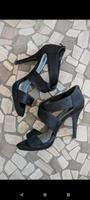 Schwarze Satin High Heels Burglesum - Burg-Grambke Vorschau