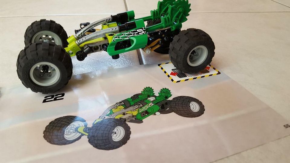 LEGO SLAMMER RAPTOR RACER 8469 in Elsdorf-Westermühlen