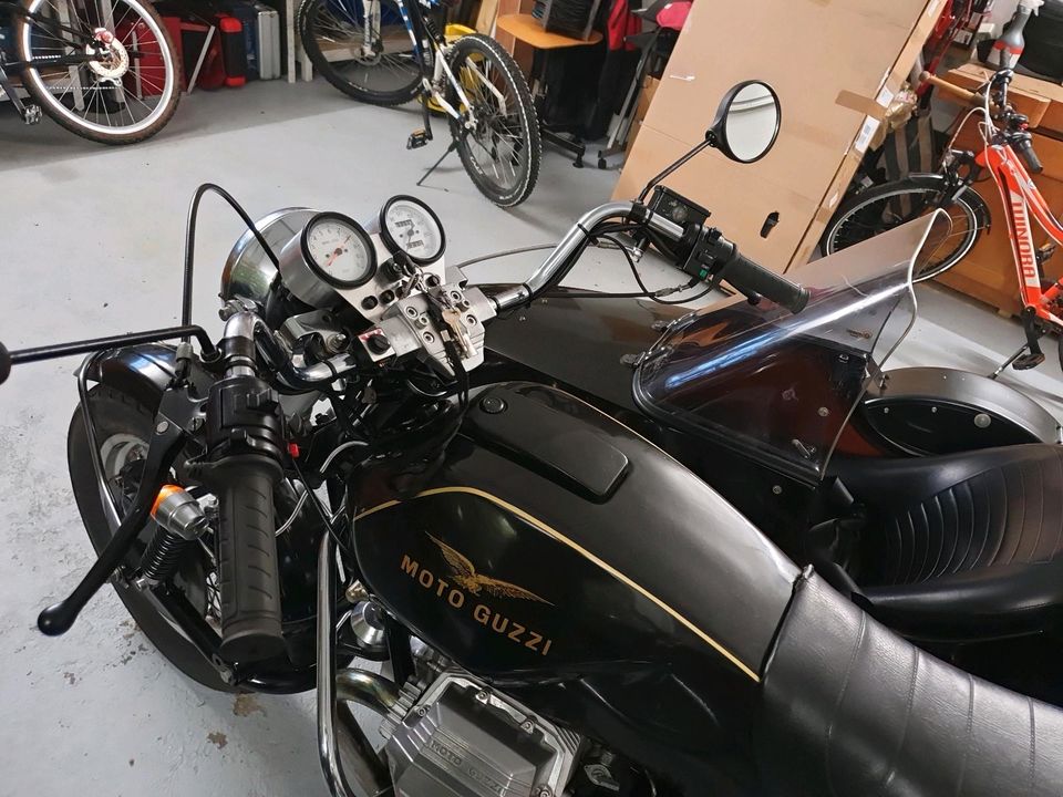 Moto Guzzi Mille GT Gespann mit Squire Beiwagen (4-Sitzer) in Hannover