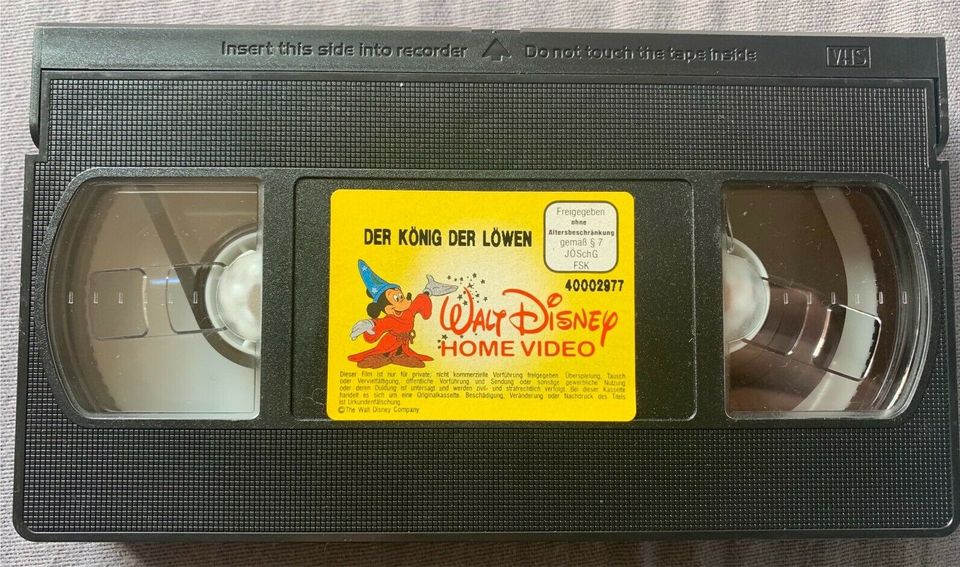Walt Disney König der Löwen Disney Sammler 40002977 Hologramm VHS in Kürnach