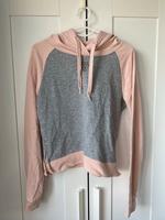 Hoodie rosa grau Sachsen - Coswig Vorschau