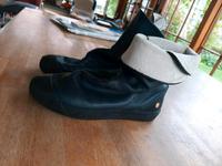 Softinos Größe 39, Handschuh weiches Leder, anthrazit Nordrhein-Westfalen - Anröchte Vorschau