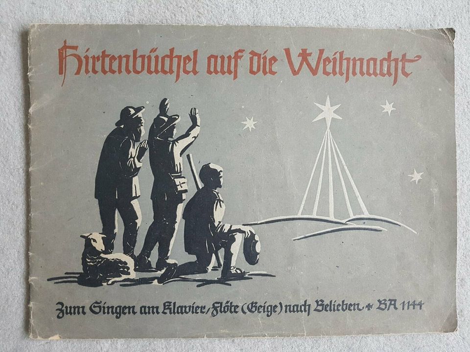 Hirtenbüchel auf die Weihnacht. Hg. Fritz Dietrich,1948 antiquar. in Hannover