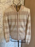 Strickjacke Strandfein 36 S beige/Creme Merino/Kashmir Hamburg - Altona Vorschau