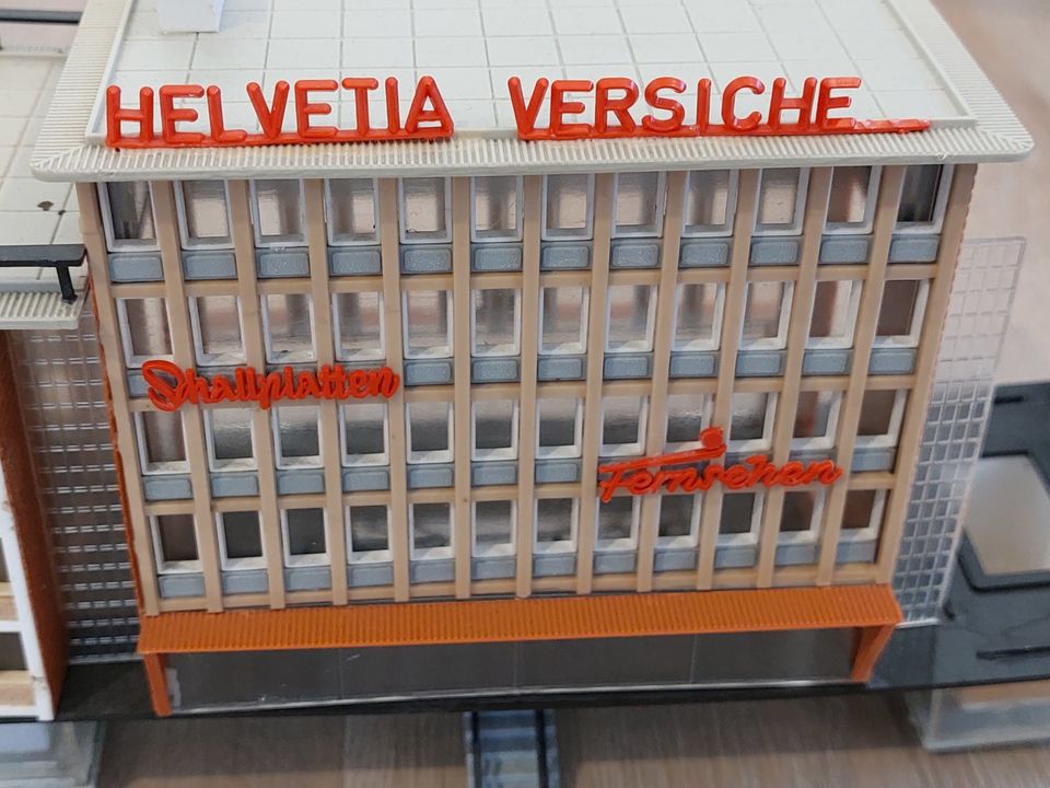 Modellbau Haus Helvetia Versicherung Faller Nr. B-926, 60er Jahre in Obertraubling