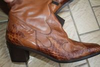 Stiefel Gr.39 Echtleder Farbe Cognac MADE IN ITALY Top Zustand Pankow - Weissensee Vorschau