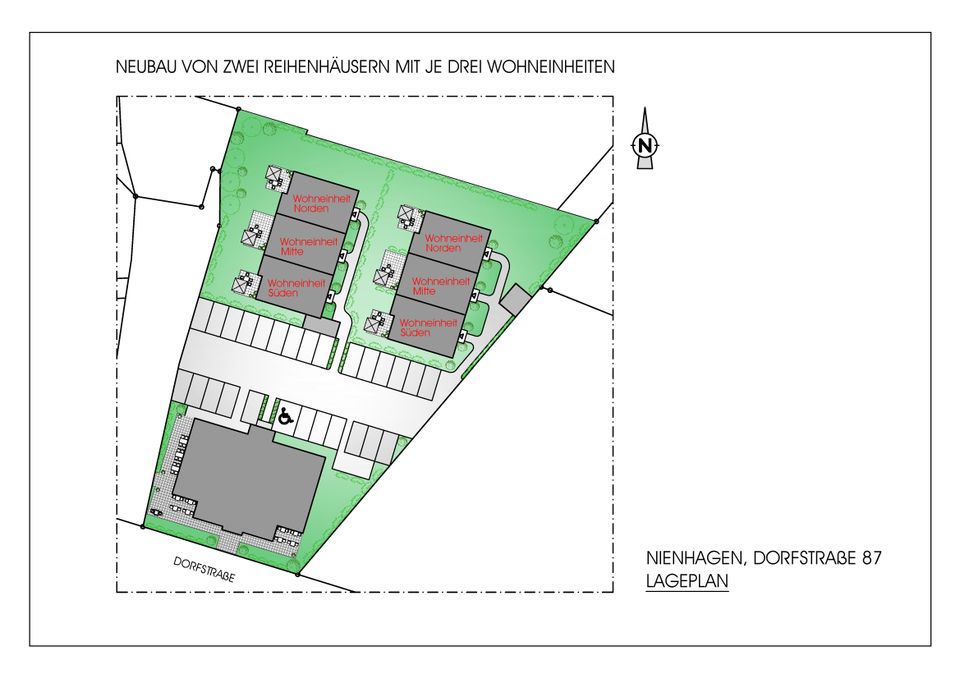 Energieeffizienzklasse A+!! Neubau Reihenmittelhaus in Nienhagen! in Nienhagen