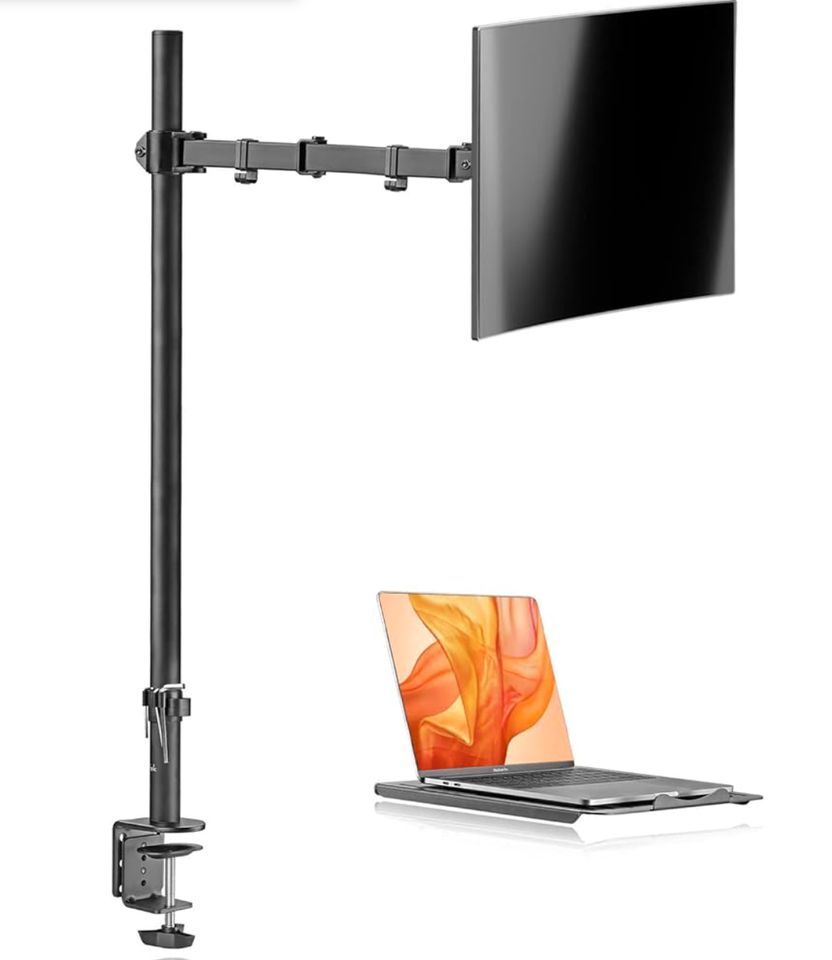 suptek MD6821TP004 Monitor Arm with Laptop Holder - BRAND NEW in Berlin