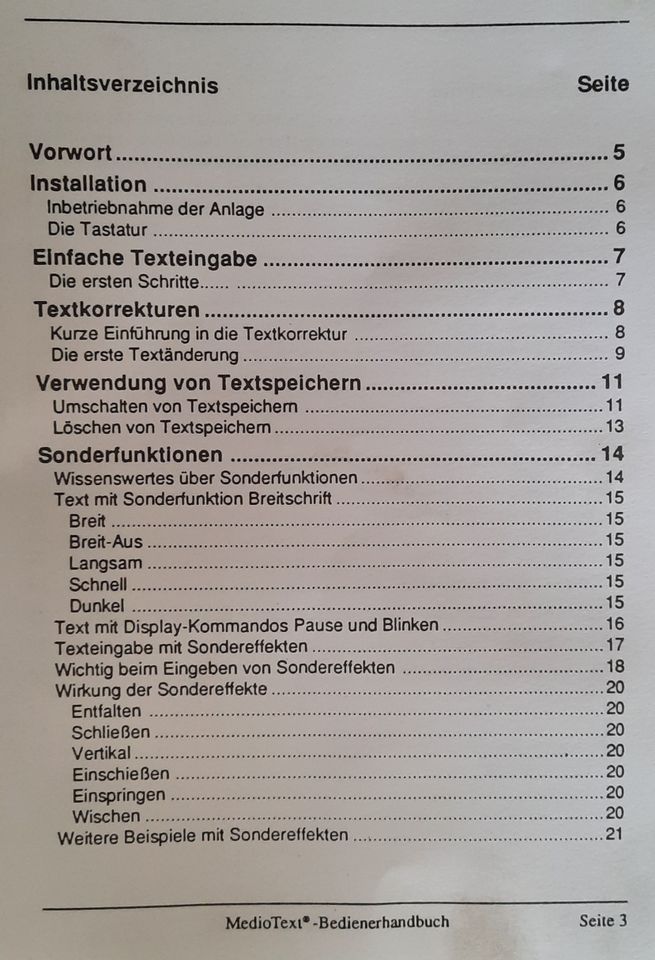 MedioText MT 32007 Laufschrift, rot, TOP! in Wachtberg