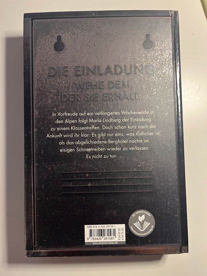 Die Einladung - Sebastian Fitzek Buch, Hardcover in Lübeck