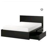 ❗ Ikea MALM Bett 140x200 + Lattenrost Lindbåden, Top Zustand Bayern - Waltenhofen Vorschau