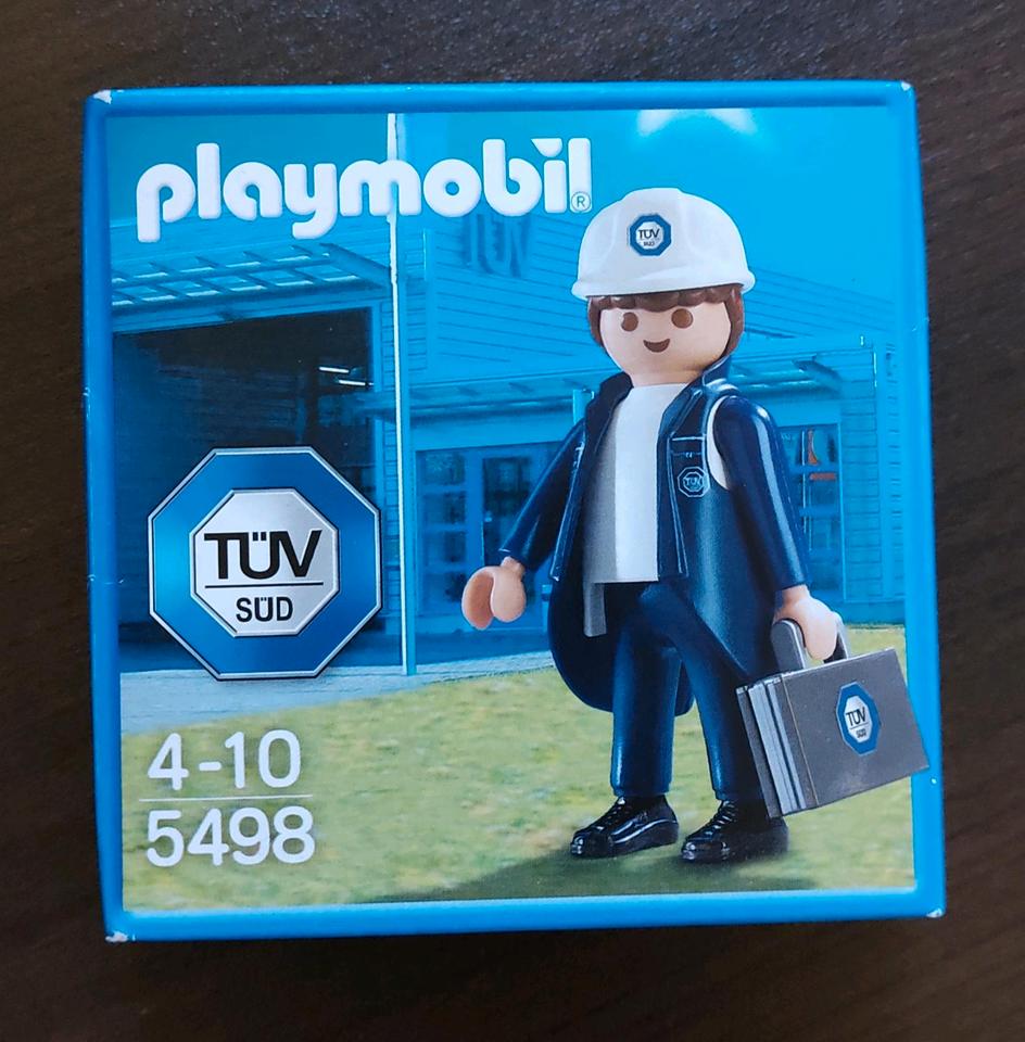 *NEU* Playmobil 5498 TÜV Süd Prüfer/Techniker, OVP, Sonderfigur in Igensdorf
