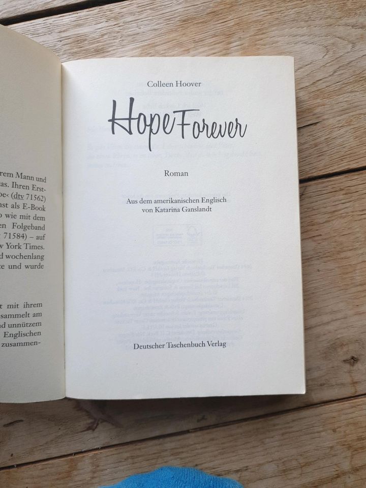 Colleen Hoover / Hope Forever in München