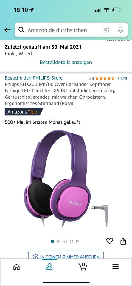 Philips Kinder Kopfhörer in Giengen an der Brenz
