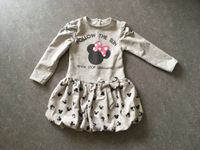 Kleid Langarm Minnie Mouse Gr. 122 hellgrau Stuttgart - Bad Cannstatt Vorschau