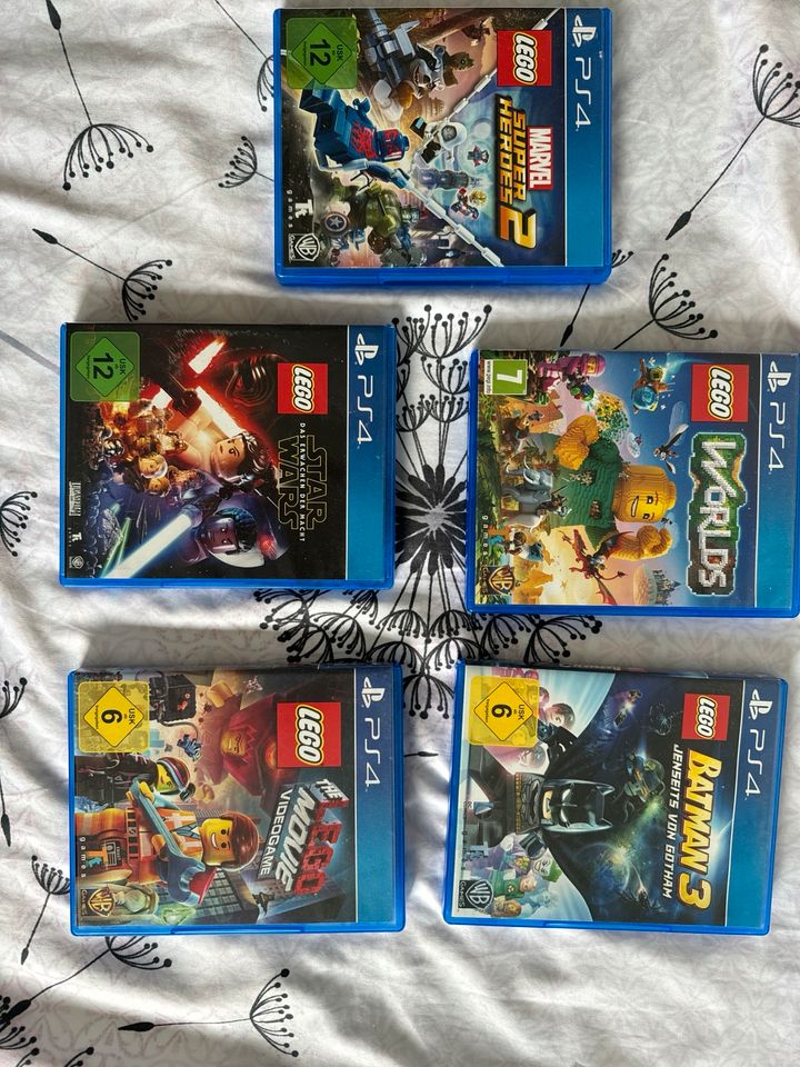 Lego PS4 Spiele (12€ pro Spiel) in Leimen