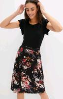 ❣️ bonprix bodyflirt damen kleid Blumen schwarz 48 50 ( 52 54) Hessen - Obertshausen Vorschau