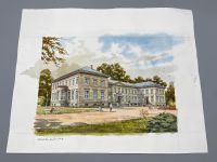 DEUTSCHER KÜNSTLER HEINZ WEHLISCH SCHLOSS NEUHARDENBERG AQUARELL Berlin - Charlottenburg Vorschau