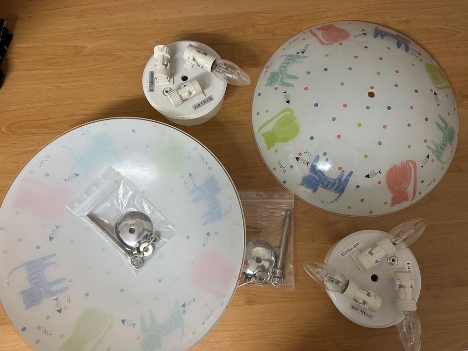 Deckenleuchte Kinderzimmer Lampe mit Katzenmotiv in Lübbecke 